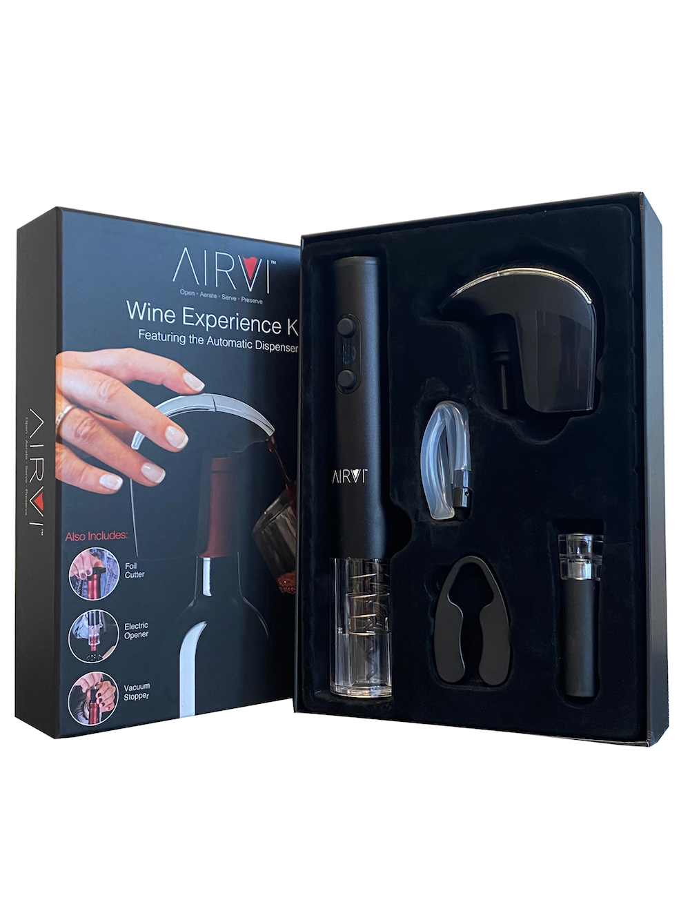 AirVi Electric Opener Kit with Automatic Wine Dispenser AirVi Wine